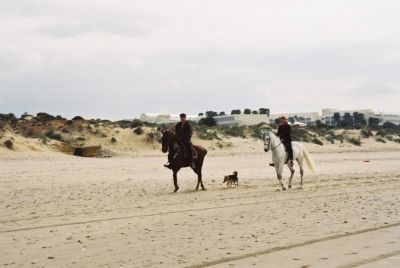 Riding on Barossa Beach